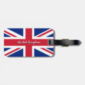 Britse Bagagelabels, patriotten Britse vlag Bagagelabel (Achterkant horizontaal)