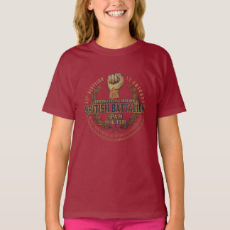 Britse Bataljon Internationale Brigade T-shirt
