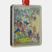 Britse belastingverlichting of zwerm metalen ornament (Rechts)