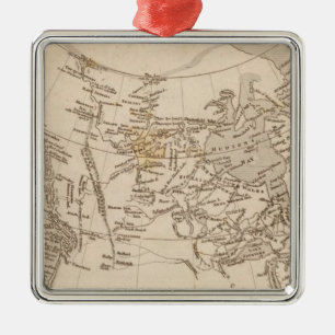 Britse bezittingen in Amerika Metalen Ornament