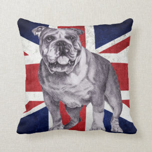 Britse Bulldog - Engelse Bulldog Kussen