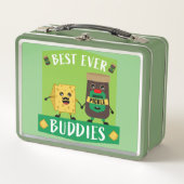 Britse Cheddar Cheese and Pickle liefhebbers Metal (Voorkant)