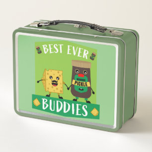 Britse Cheddar Cheese and Pickle liefhebbers Metal