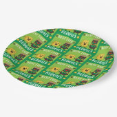 Britse Cheddar Cheese and Pickle-liefhebbers Papieren Bordje (Gekanteld)