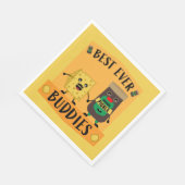 Britse Cheddar Cheese and Pickle-liefhebbers Servet (Hoek)