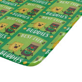 Britse Cheddar Cheese and Pickle-liefhebbers Snijplank (Hoek)