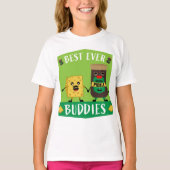 Britse Cheddar Cheese and Pickle-liefhebbers T-Shi T-shirt (Voorkant)