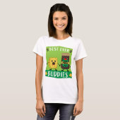 Britse Cheddar Cheese and Pickle-liefhebbers T-Shi T-shirt (Voorkant volledig)