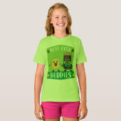 Britse Cheddar Cheese and Pickle-liefhebbers T-Shi T-shirt (Voorkant volledig)