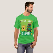Britse Cheddar Cheese and Pickle-liefhebbers T-shirt (Voorkant volledig)