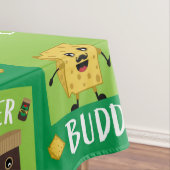 Britse Cheddar Kaas En Pickle liefhebbers Tafelkleed (Voorbeeld)