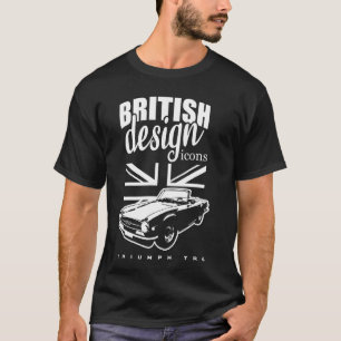 Britse Classic Super Car Triumph TR6 T-shirt
