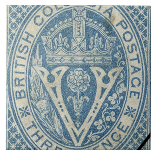  Britse Columbia keramische Tegel Tegeltje (Voorkant)