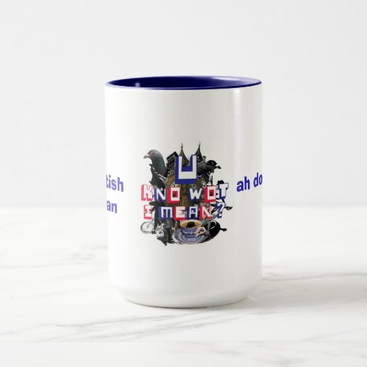 Britse Comedische Mok (Midden)