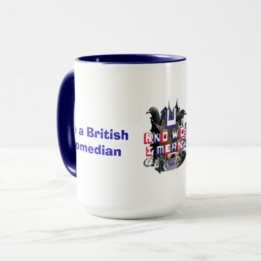 Britse Comedische Mok (Voorkant links)