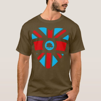 Britse Conservatieve Multinationale Patriot vlag T-shirt