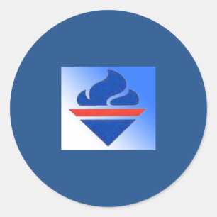 Britse Conservatieve Partij Oude Logo Ronde Sticker