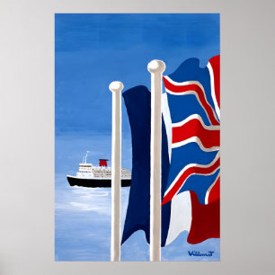 Britse Cruise Reisposter Poster