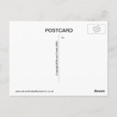 Britse Cruiser Mk IV Tank Briefkaart (Achterkant)