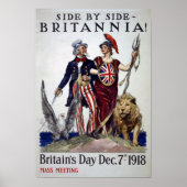 Britse Dag Poster (Voorkant)