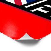 Britse dag van de strijdkrachten perfect poster (Hoek)