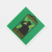 Britse dag van de strijdkrachten servet (Hoek)