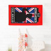 Britse dag van de strijdkrachten spandoek (Insitu)