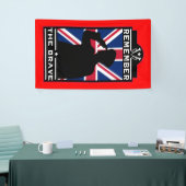 Britse dag van de strijdkrachten spandoek (Beurs)