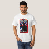 Britse dag van de strijdkrachten t-shirt (Voorkant volledig)