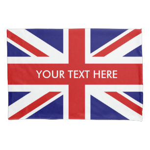 Britse de vlagkussensloop van Union Jack Kussensloop
