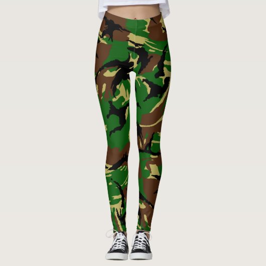 Britse DPM CAMO Women's Leggings (Voorkant)