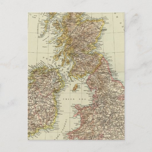 Britse eilanden 10 briefkaart (Voorkant)