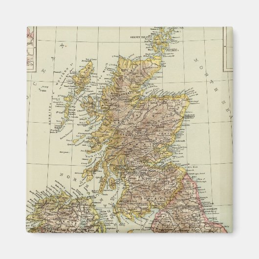 Britse eilanden 10 magneet (Voorkant)