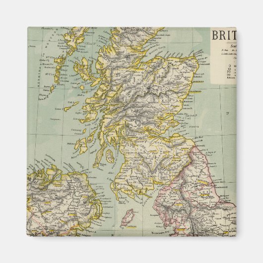 Britse eilanden 11 magneet (Voorkant)