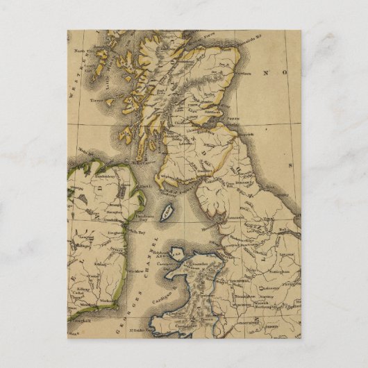 Britse eilanden 2 briefkaart (Voorkant)