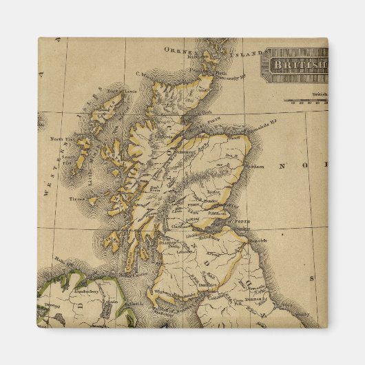Britse eilanden 2 magneet (Voorkant)