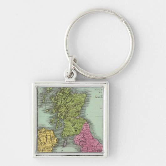 Britse eilanden 2 sleutelhanger (Voorkant)