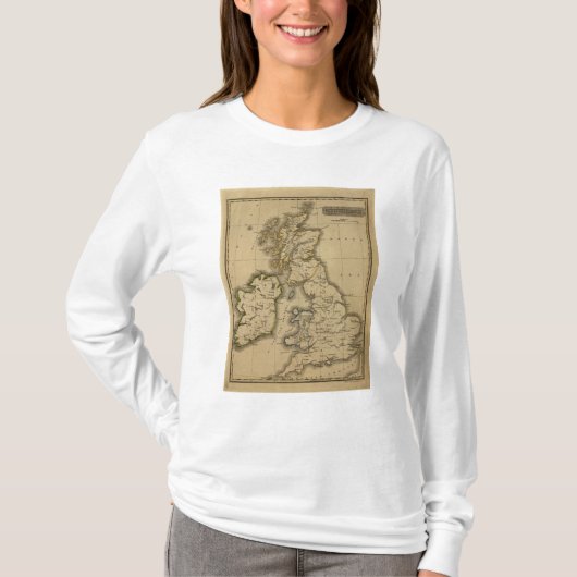 Britse eilanden 2 t-shirt (Voorkant)