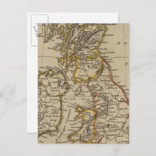 Britse eilanden 3 briefkaart (Voorkant / Achterkant)