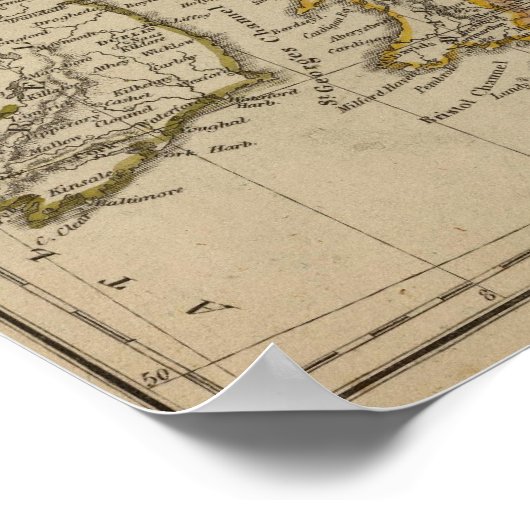 Britse eilanden 3 poster (Hoek)