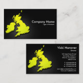 Britse eilanden 3d 07 visitekaartje (Voorkant / Achterkant)