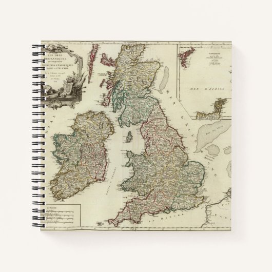 Britse eilanden 4 2 notitieboek (Voorkant)