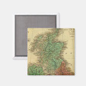 Britse eilanden 4 magneet (Voorkant / Achterkant)