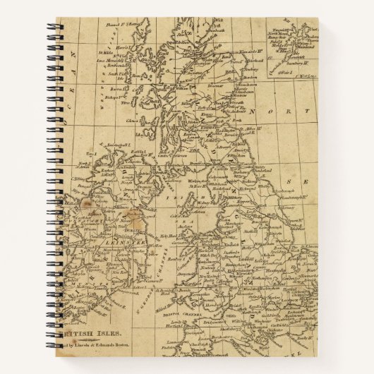 Britse eilanden 5 notitieboek (Voorkant)