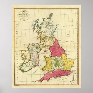 Britse eilanden 5 poster