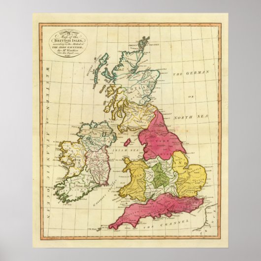 Britse eilanden 5 poster (Voorkant)