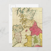 Britse eilanden 6 briefkaart (Voorkant / Achterkant)