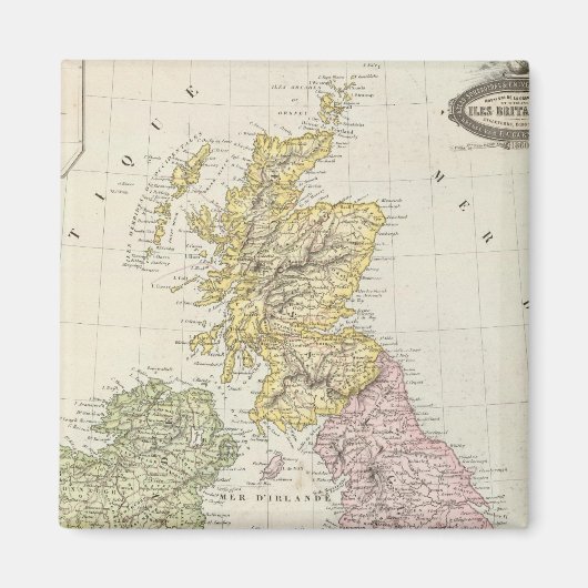 Britse eilanden 6 magneet (Voorkant)