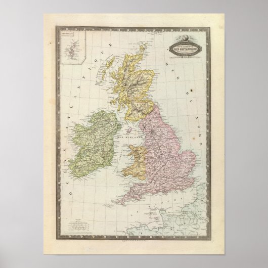 Britse eilanden 6 poster (Voorkant)