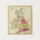 Britse eilanden 6 wandkleed (Voorkant)